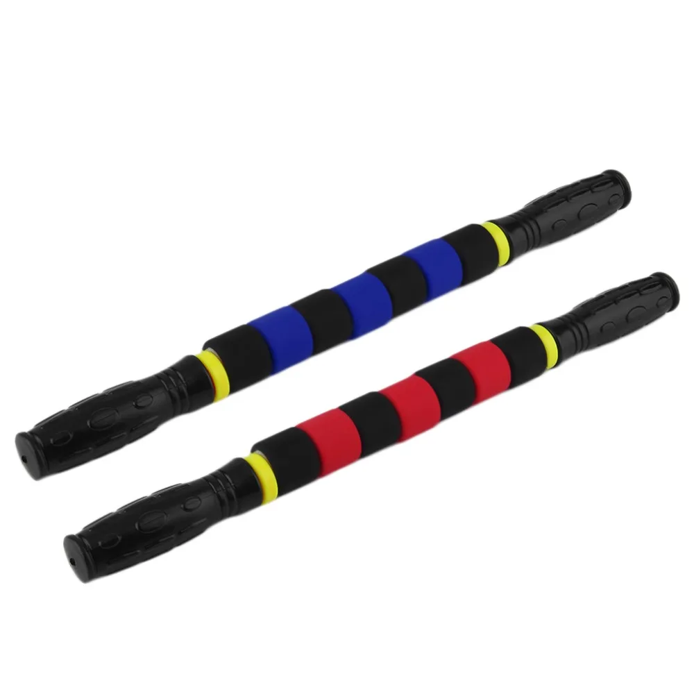 

Sales Promotion Yoga fitness bar 47cm/18" Yoga Exercise Roller Foam Leg Body Arm Back Muscle Massager Stick