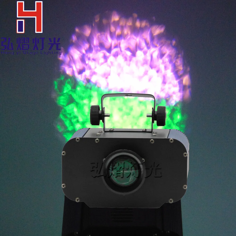 

Hongyi 30W Led Water Wave Light Auto Running Color Wheel purple+red/green/blue/yellow/white manual control/remote optional