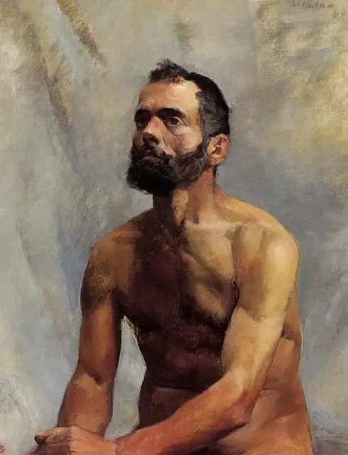 Ex girlfriend post nude Nude men oil painting