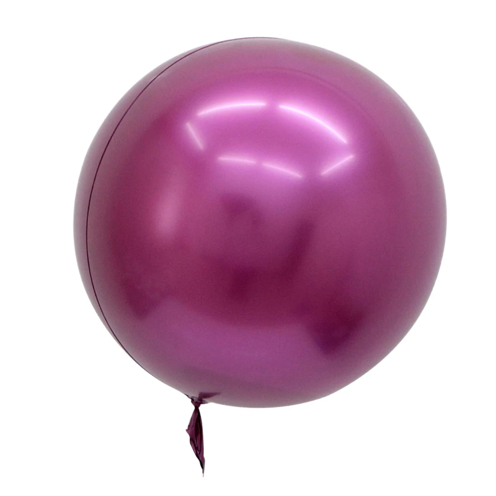 Large Metallic Foil Round Balloons Aluminum Foil Balloon for Wedding Party Supplies Home Garden Stage Ornament Kid Gifts