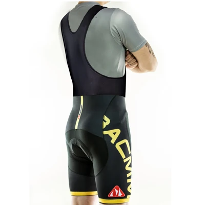 Racmmer мужские летние шорты-комбинезон с для велоспорта Coolmax 5D гелевая накладка на велосипед Биб колготки Mtb Ropa Ciclismo влагоотводящие брюки# BD-01 - Цвет: Black Bib Yellow
