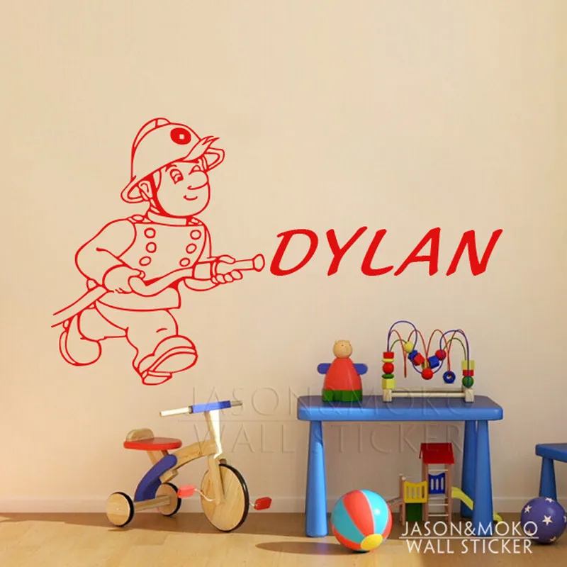 Personalized Custom Name Wall Vinyl Art Decor wallpaper Children Room