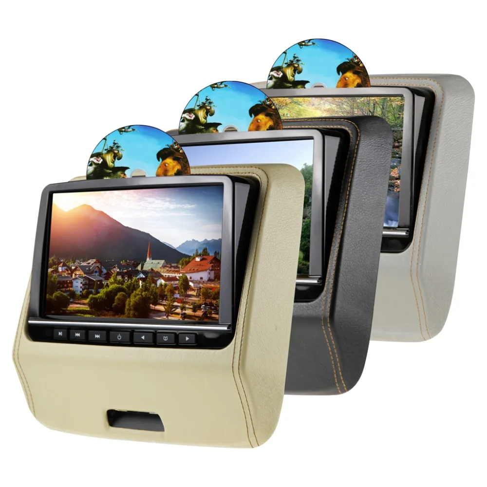 

9" Swivel HD LED Active Headrest DVD Player with HDMI