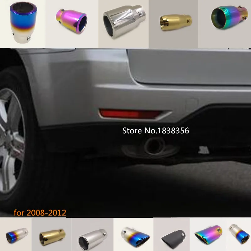 Глушитель для автомобиля subaru Forester 2008 2009 2010 2011 2012 выхлопная труба из нержавеющей