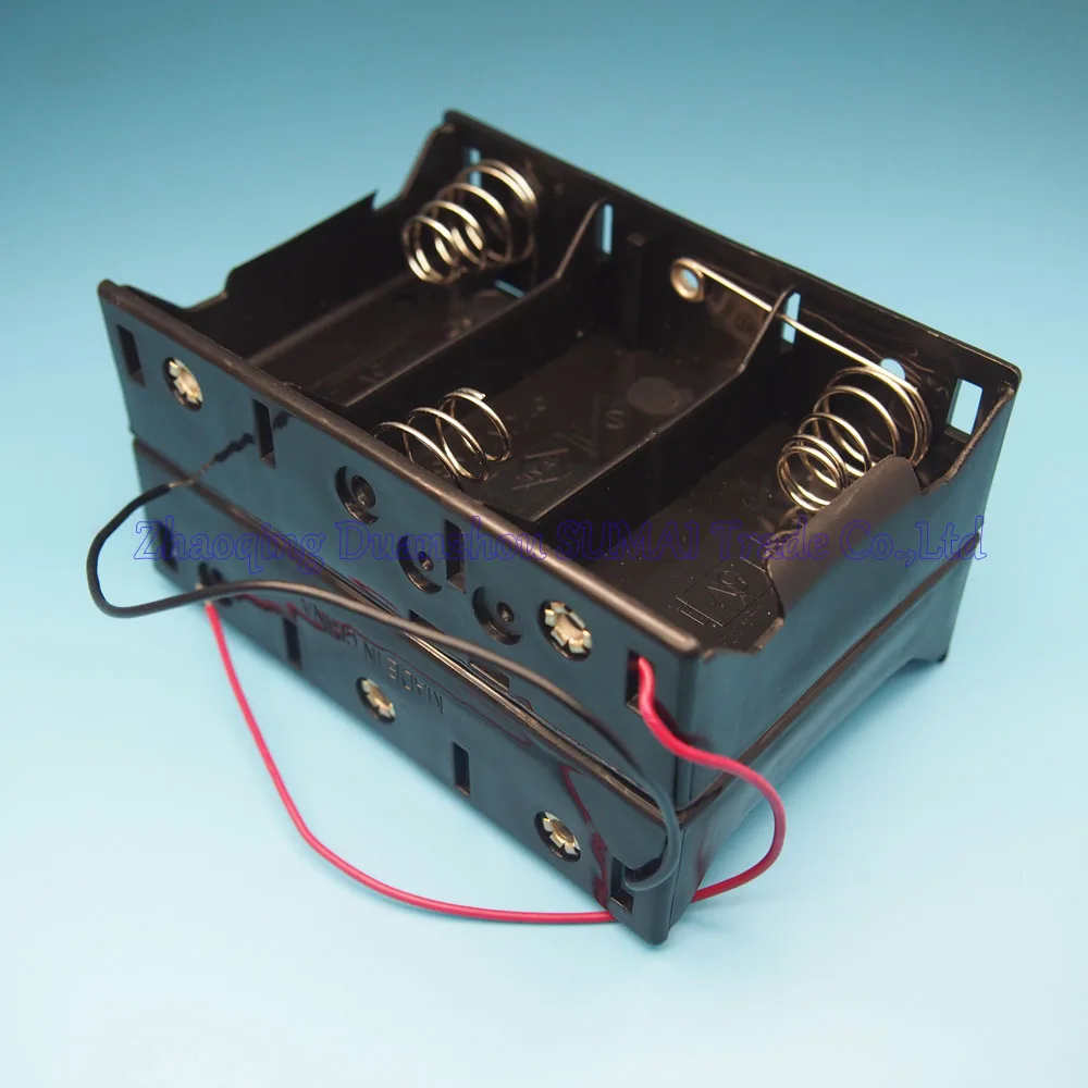 5pcs/lot battery box /6 * size D Battery Case / 6x size D battery