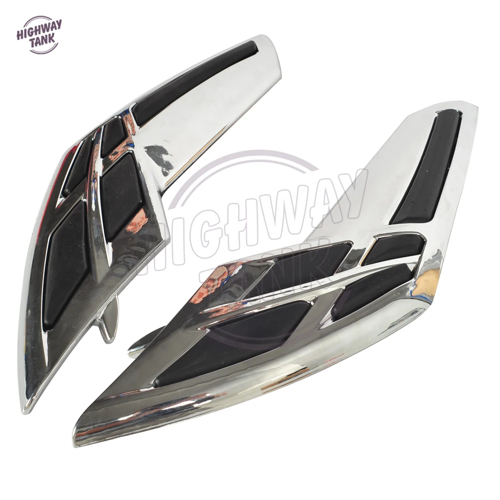 ABS Пластик хром мотоцикл обтекатель бака Накладка чехол для Honda Goldwing GL1800 2001-2011