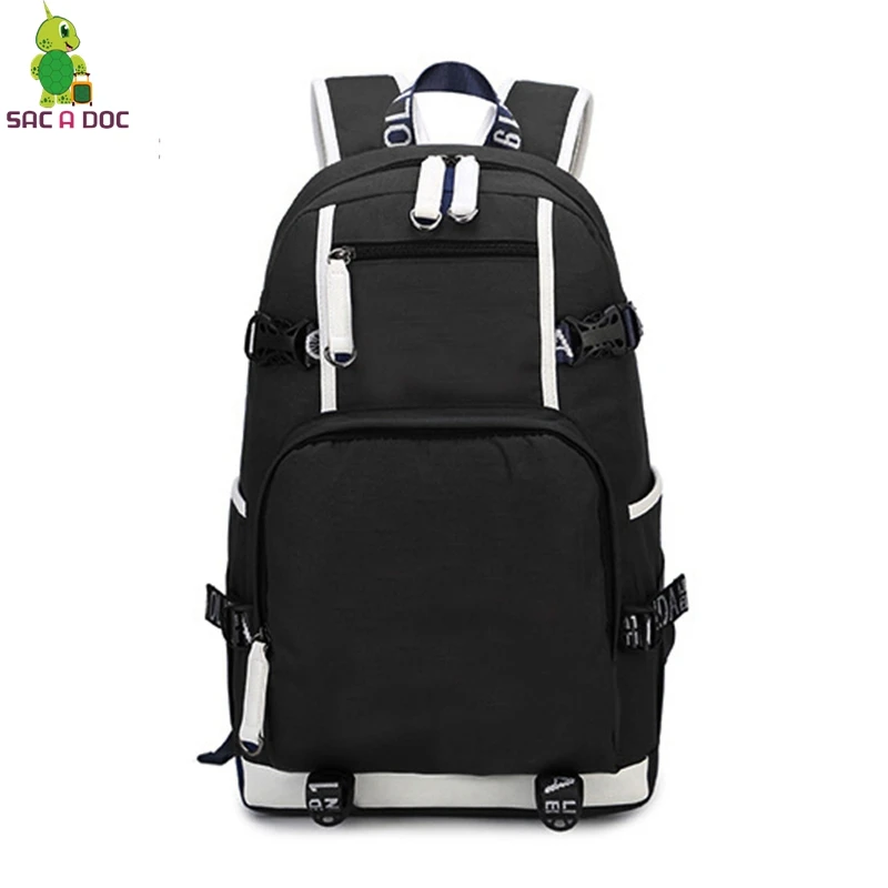 

Customize Your Image Backpack Luminous School Bags for Teenagers Girls Boys Daily Backpack USB Charge Laptop Travel Backpack