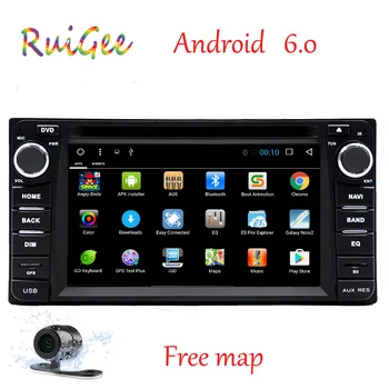 شراءأندرويد 7.1 Allwinnder 2Din مشغل أسطوانات للسيارة لتحديد المواقع لتويوتا كورولا E120 2001-2006 لتحديد المواقع والملاحة ل BYD F3 DDR3 1G RAM 16G Flash