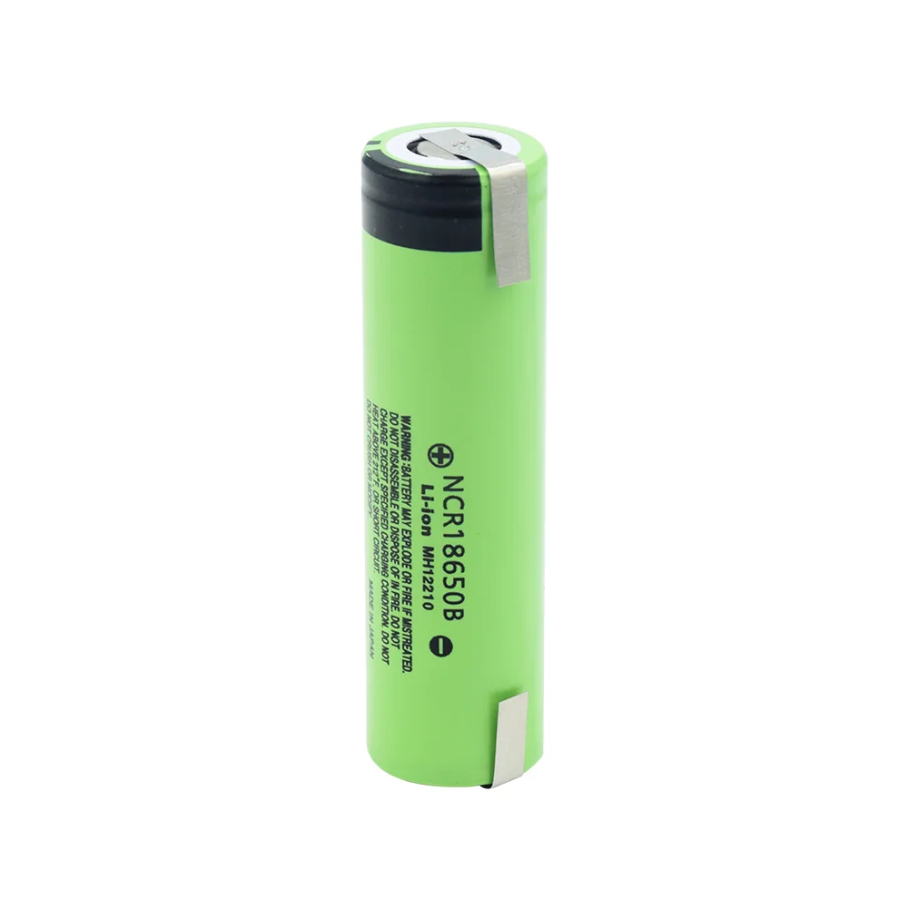 1x3,7 V Volt NCR 18650B 18650 литий-ионные литиевые батареи 3400mAh высокий расход 18650 батарея для светодиодный фонарик микрофон налобный фонарь - Цвет: 1 piece