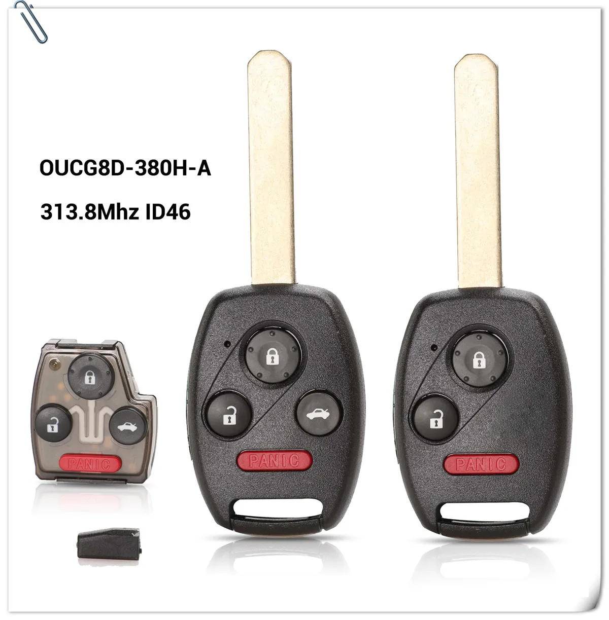 Keyforkess OUCG8D-380H-A 313.8MHz ID46-7941 Chiave A Distanza Dell'automobile per Honda Odyssey 2005-2010 Accord 2003-2007 3/4 Bottoni Fob di Controllo 5 Keyforkess OUCG8D-380H-A 313.8MHz ID46-7941 Chiave A Distanza Dell'automobile per Honda Odyssey 2005-2010 Accord 2003-2007 3/4 Bottoni Fob di Controllo - HTB1eYRDd21H3KVjSZFBq6zSMXXaZ