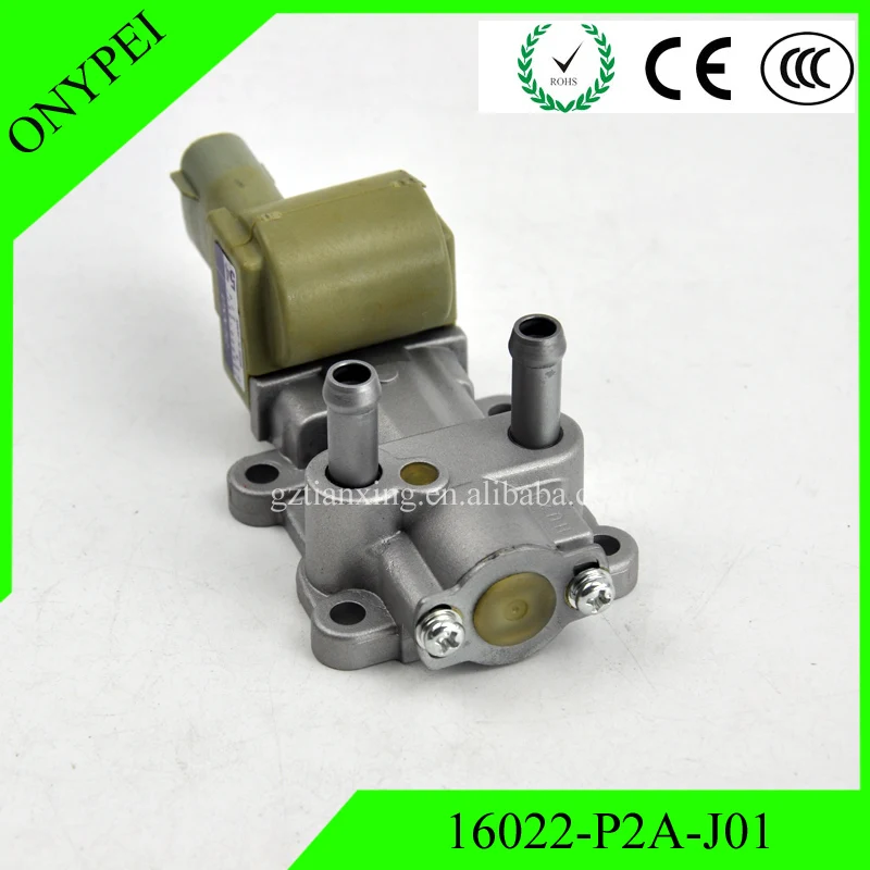 Клапан управления холостым воздухом 16022 P2A J01 для Honda 96 00 Civic Del Sol 97 1 6l L4 16022P2AJ01|valve