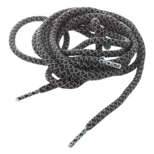 Круглый 3м Reflective Runner беговая спортивная обувь шнурки для кроссовок(A-Стиль черный
