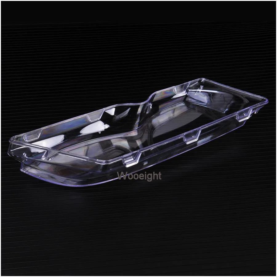 2 pcs Left & Right Headlight mirror cover Plastic Shell Cover For BMW E46 3-Series 4DR 2001 2002 2003 2004 2005 63126924045 (7)