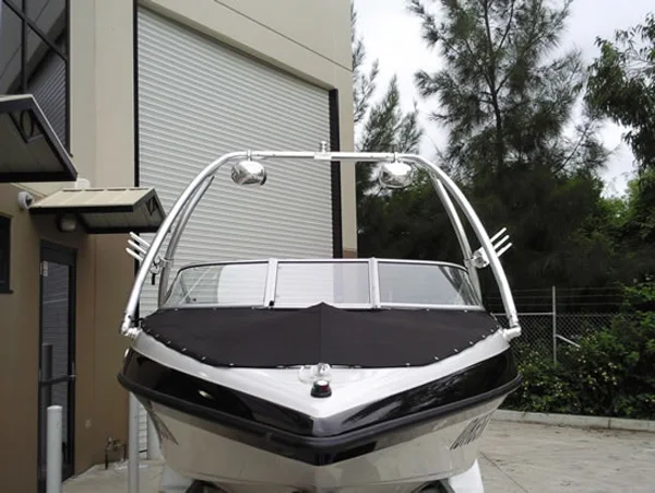 Wakeboard Tower Origin Advancer Wakeboard Tower 2.25 " Tube Polished Aluminum Boat Tower
