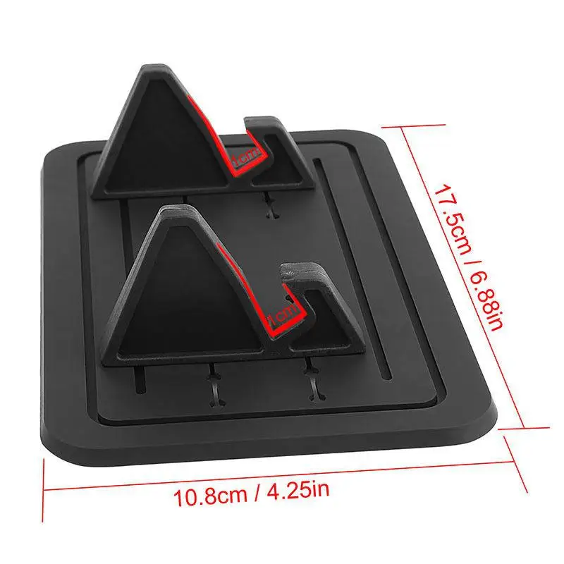 Group Vertical Silicone Phone Pad Non-slip Dash Mat Mobile Phone Mount Holder Cradle Dock for Phone Universal for Tablets d20