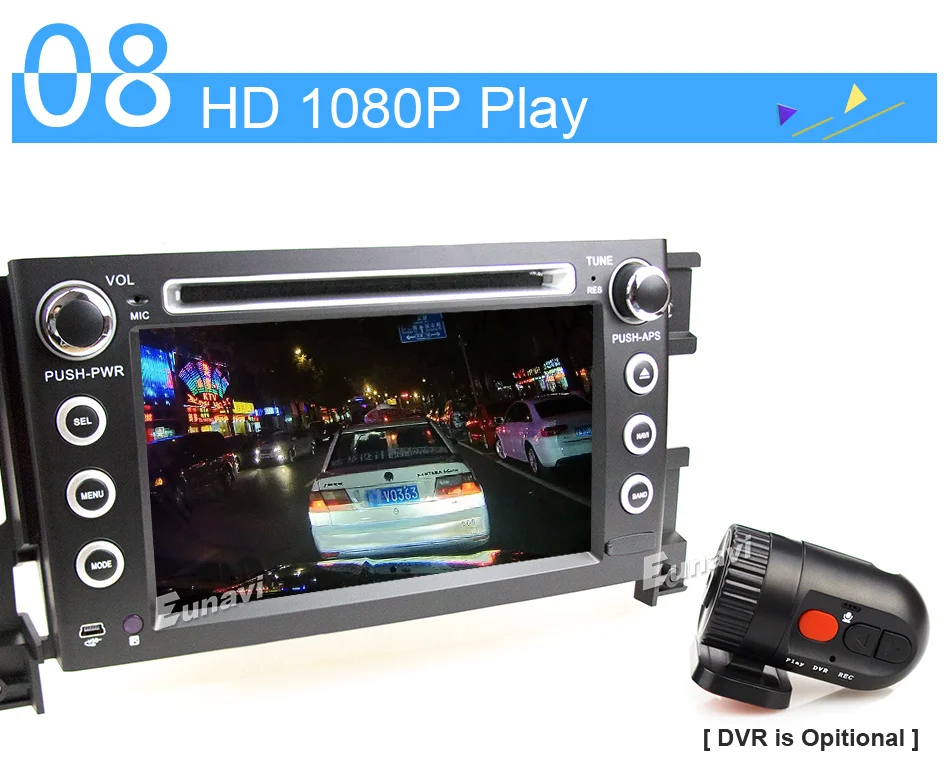 Flash Deal Eunavi 2 Din 7 inch tda7851 Android 8.1 Car Dvd Player For Suzuki Grand Vitara Radio Stereo GPS in dash car pc 1024*600 HD wifi 15