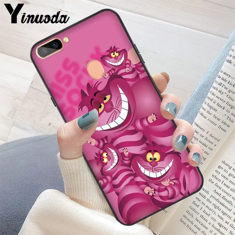 Cheshire Cat We are ALL IN Purple and Pink