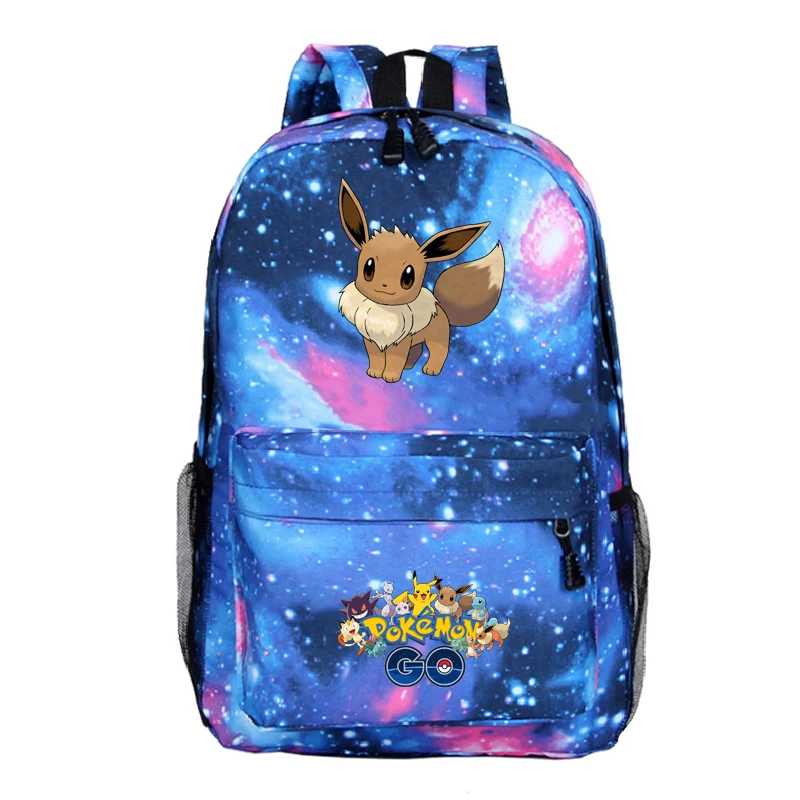 

Pokemon Eevee backpack School Bags Book bag back to school gift backpack schoolbag Students Boys Girls rucksack