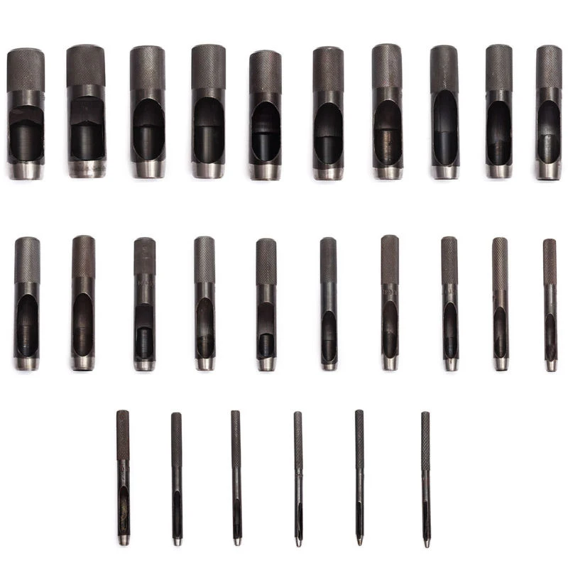 Carbon Steel Heart Flower Punches For Leather Craft DIY Punch Hole Tool