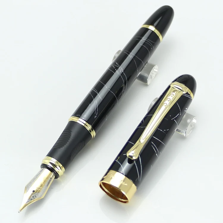 JINHAO X450 перьевая ручка без пенал Роскошные школьные канцелярские принадлежности Роскошный письменный милые ручки подарок на год - Цвет: Fountain pen 3