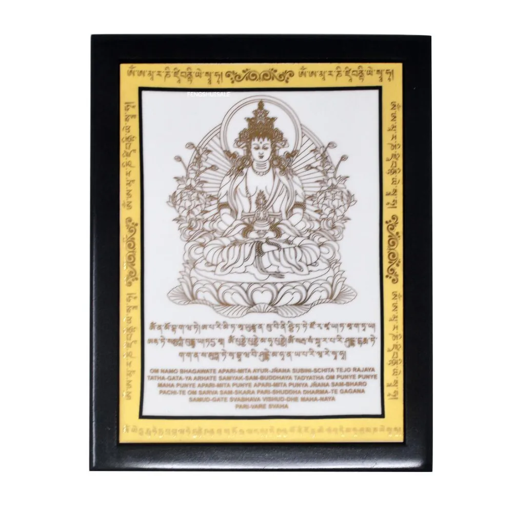 

Feng Shui Amitayus Plaque W Fengshuisale Red String Bracelet W3369