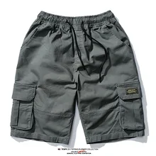 Японские шорты-бермуды, шорты с карманами для мужчин, уличная одежда в стиле хип-хоп, модные мужские шорты, лето, новинка, Pantalones Cortos Hombre, повседневная одежда