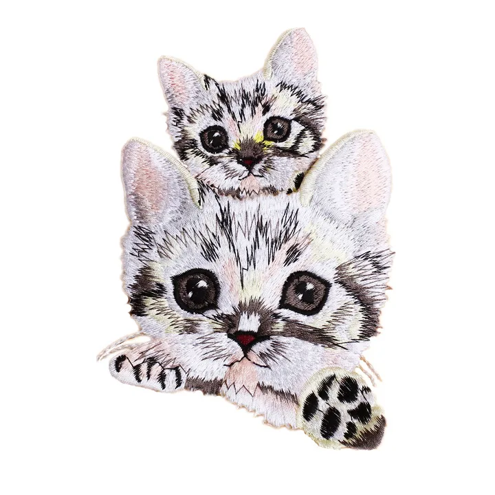 High Quality Cartoon Embroidery Cloth Patch Stickers Clothing Accessories Clothes Hole Patch Badge Stickers Patch For Cloth