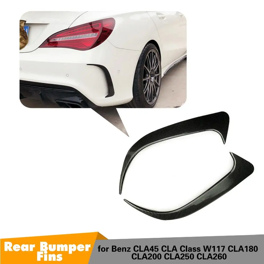 Чехол для заднего бампера Benz CLA C117 W117 CLA45 CLA200 CLA250 AMG 2013-2018 2 шт. | Автомобили и