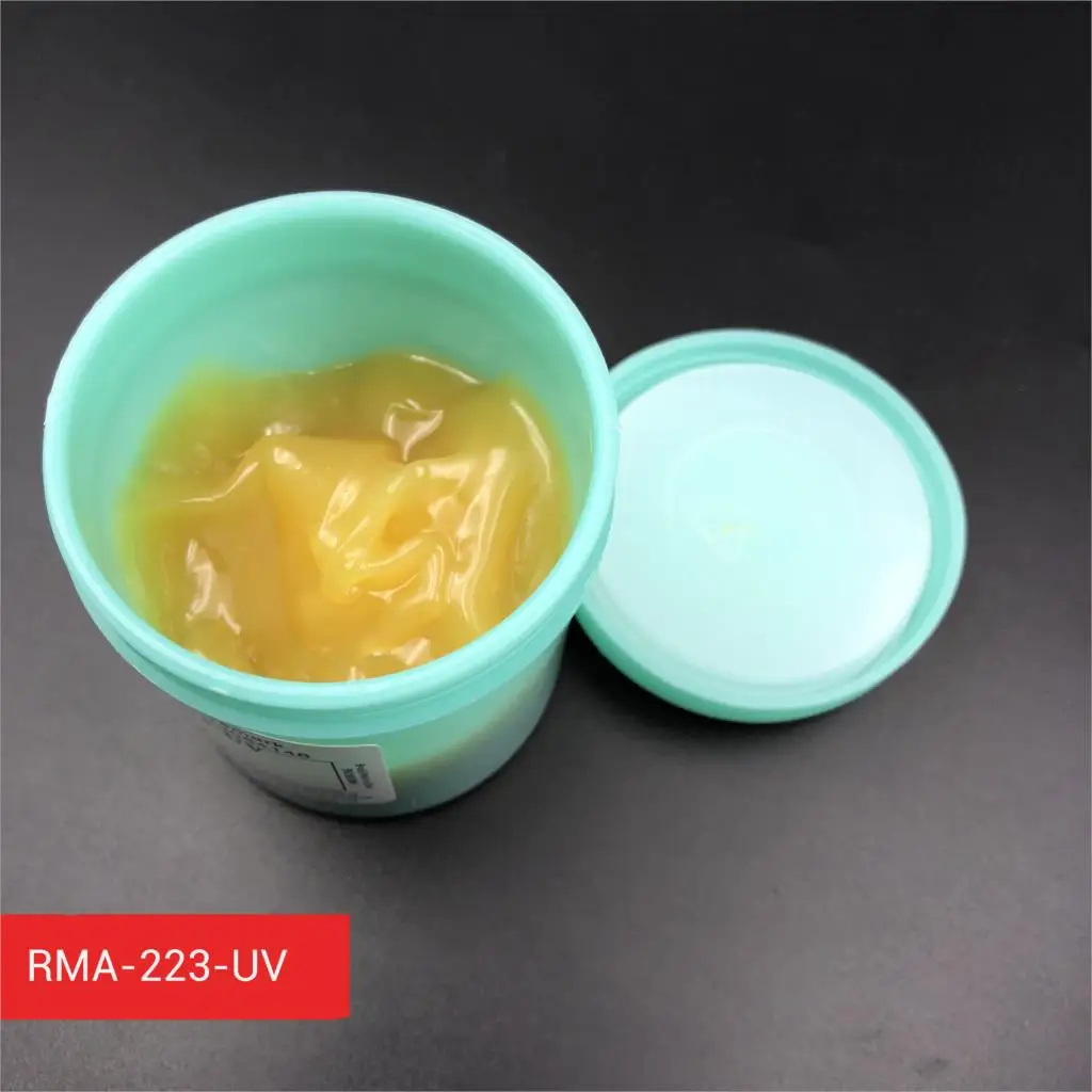 

100g RMA-223-UV BGA PCB Flux Paste No-Clean Solder / SMD Soldering Paste Flux Grease Flux Rma 223 For PCB Rework Reballing
