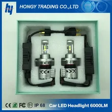 super bright 12000 lumen 72W H7 led lamp 8G car led headlights bulb auto conversion kit automobile fog DRL light 12v