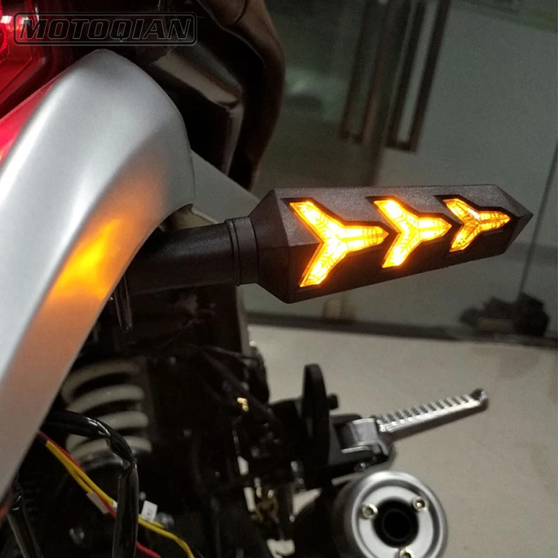 Универсальный светодиодный индикатор поворота для мотоцикла Kawasaki Z250 Z750 Z750R Z800 Z900