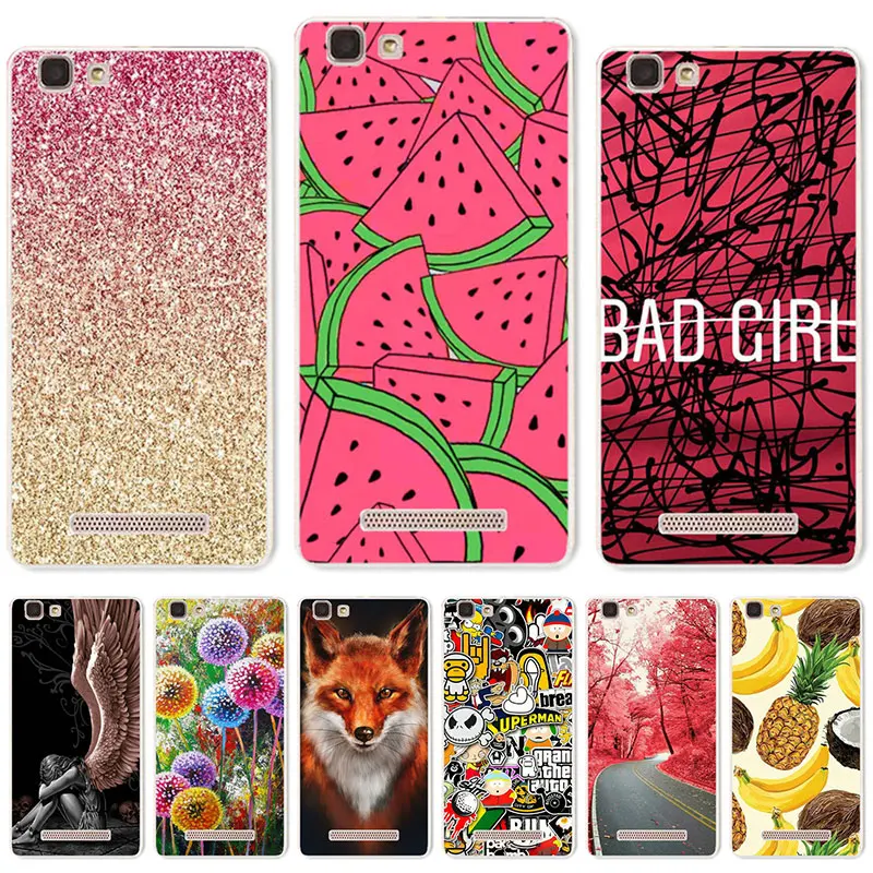 

TAOYUNXI Soft TPU Cases For Cubot Rainbow Cases Silicone Cover For Cubot Rainbow 5.0 Inch Flexible DIY Painted Protective Covers