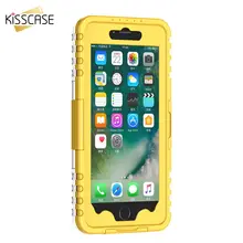 Kisscase для iPhone 6 6 S 7 Водонепроницаемый чехол для iPhone 6 Plus 6 S плюс 7 Plus прозрачный чехол Плавание Серфинг Дайвинг телефон случаях