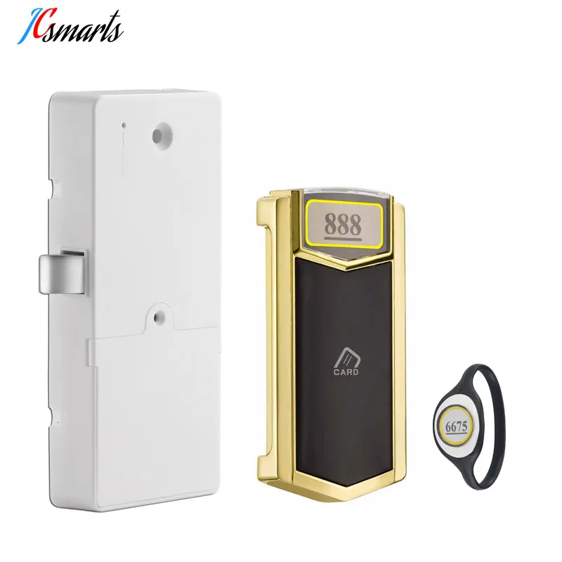 

Wholesale electronic locker lock 4pcs AA batteries powered gym locker with number