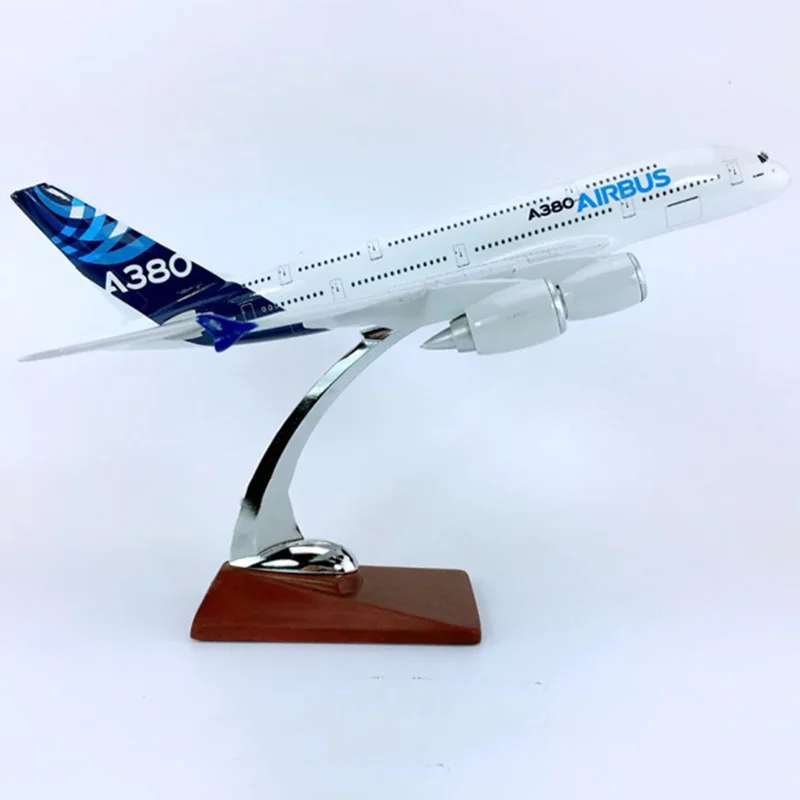 30 см 1:250 Airbus A380-800 Модель Прототип самолета с базовым сплавом самолет коллекция дисплей игрушка Коллекция украшения