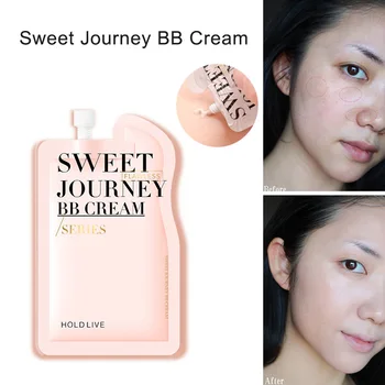 

1 Pcs BB Cream Makeup Concealer Oil-control Liquid Foundation Moisturizing Cosmetics HJL2019