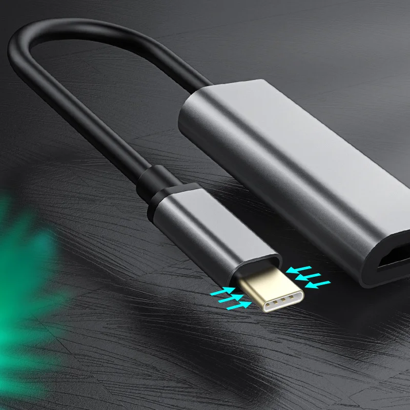 Usb type C к HDMI адаптер, USB 3,1(USB-C) к HDMI адаптер конвертер «Папа-мама» для MacBook2016/huawei Matebook/Smasung S8