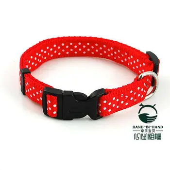 

UPS 200Pcs/Lot (3 colors) Classic Pet Dog Dots Collar Buckle Style 2.0cm PCFB2010
