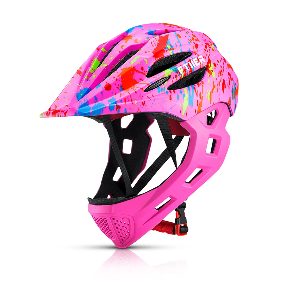 Kids LED Full Face Cycling Helmets