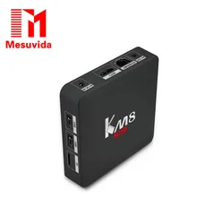MESUVIDA KM8 Pro Smart TV Box Android 6.0 Amlogic S912 Octa Core CPU Supporting Bluetooth4.0 Dual Band WiFi KODI17.0 Set Top Box