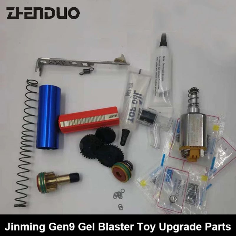 

ZhenDuo Toys Upgrade JinMing Gen9 M4 J9 Accessories Gearbox Motor Gears Gel Ball Blaster Toy Gun Modified For Child Outdoor Play