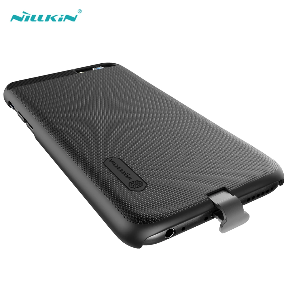 Nillkin Black Qi Беспроводной Зарядное устройство приемник чехол для iPhone 7 Plus зарядки