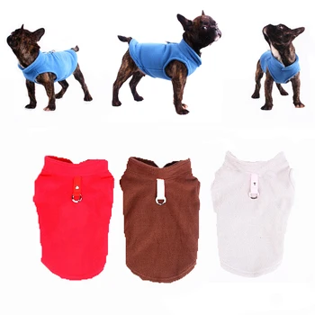 

Dog Clothes Warm Winter Pet Dog Vest Fleece For Small Dogs Coat Casual Puppy Cat Harness Costumes Jacket Chihuahua Sweatshirt