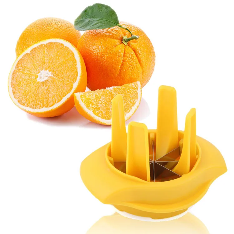 1 шт. лимонное приспособление для нарезания апельсина нож для овощей Соковыжималка для фруктов гарнир Peelers разветвитель кухонный инструмент креативный оранжевый легко KX 021