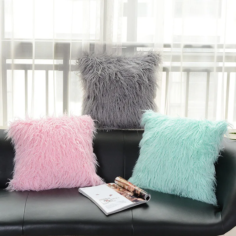 45cm*45cm Nordic Decorative Pillow Case Plush Suede Acrylic Modern Simple Throw Cover Pillowcase Party Hotel Car Home Textile 45cm*45cm Nordic Decorative Pillow Case Plush Suede Acrylic Modern Simple Throw Cover Pillowcase Party Hotel Car Home Textile