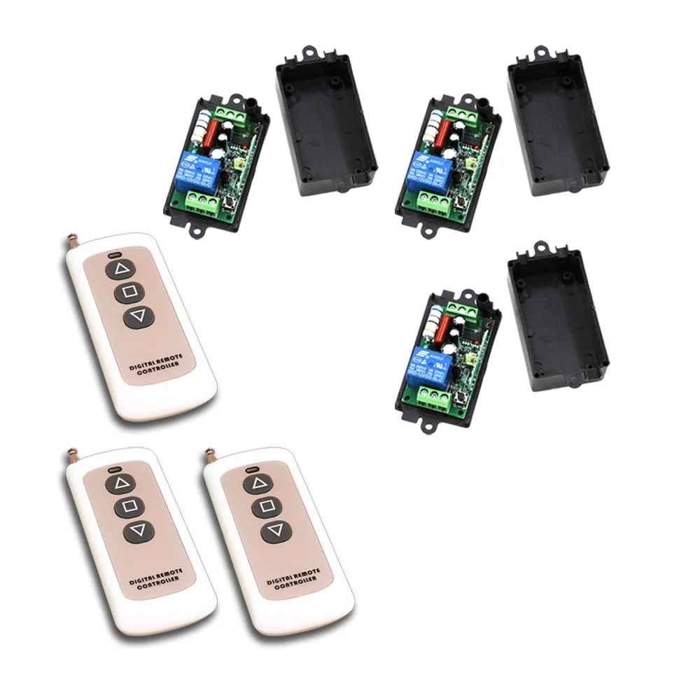 AC220V 110V 1CH RF Wireless Remote Control Relay Switch Light Lamp LED Garage Doors Electric Doors Remote Controller Receiver AC220V 110V 1CH RF Wireless Remote Control Relay Switch Light Lamp LED Garage Doors Electric Doors Remote Controller Receiver