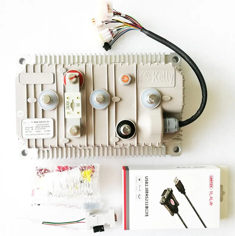 Келли KLS7275H герметичный синусоидальный волновой контроллер с многофункциональными функциями для 6000 Вт-8000 Вт BLDC двигателя