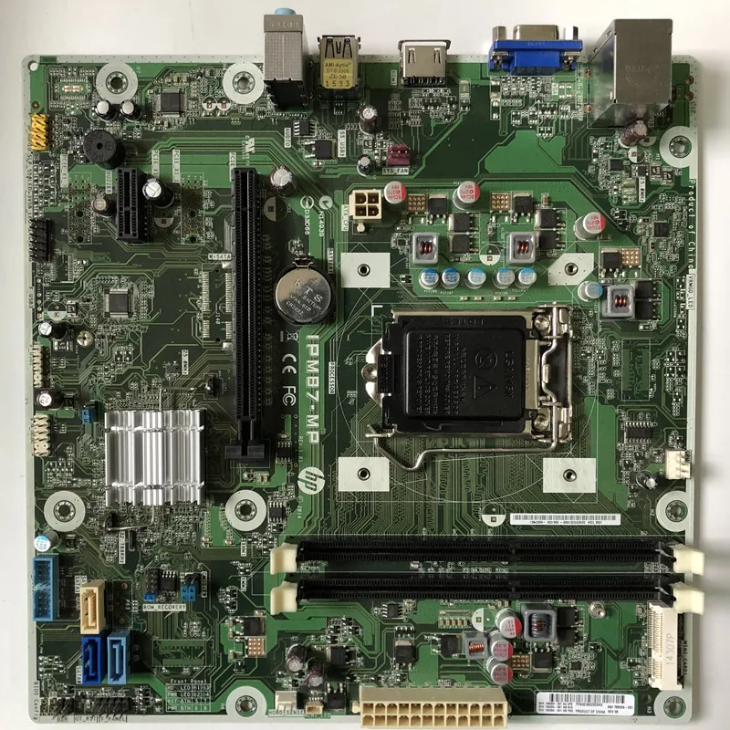 

785304-001 For HP Pavilion 550-153W Desktop Motherboard 785304-001/501/601 IPM87-MP LG1150 Mainboard Good Quality Almost New
