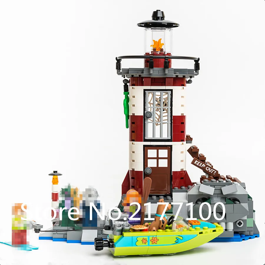 New 10431 Scooby Doo Dog series the Haunted Lighthouse model building blocks compatible 75903