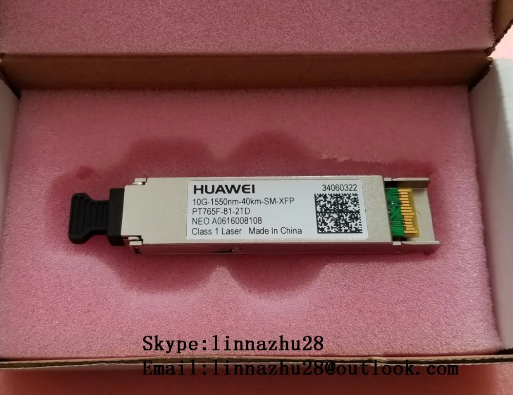 HUA WEI XFP STM64 LH40 SM1550 10G 1550nm 40km monomode Module волоконно оптический трансивер|fiber optique|xfp module |